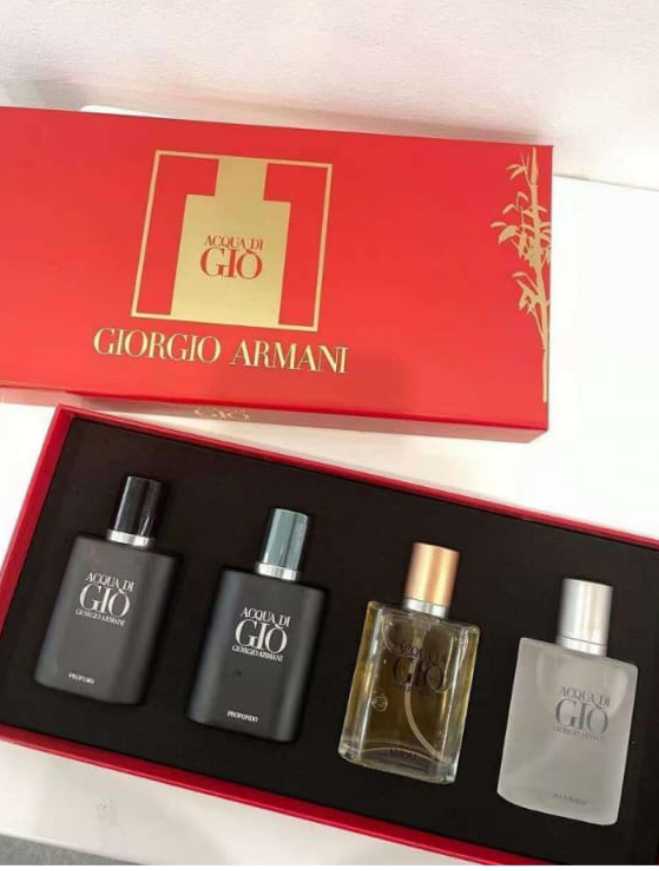 GIORGIO ARMANI SET 4 IN 1 —30ML