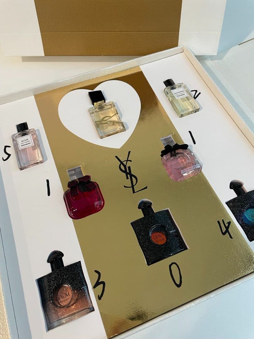 YSL GIFT SET PERFUME 8in1