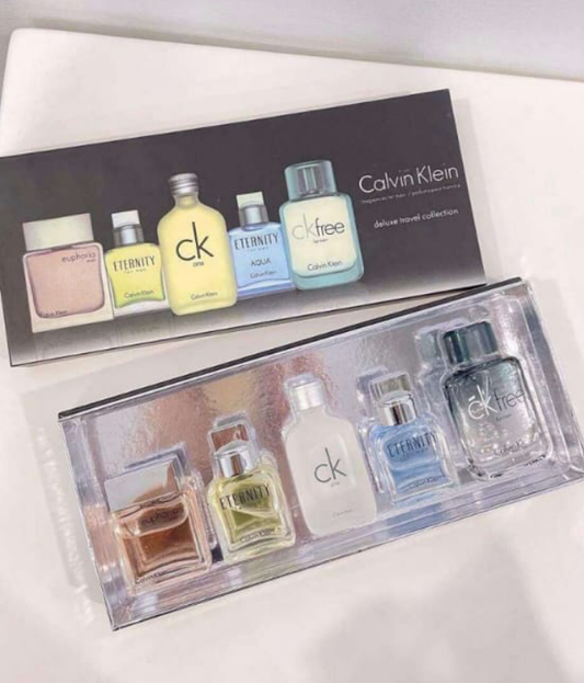 CALVIN KLEIN SET 5 IN 1 —20ML